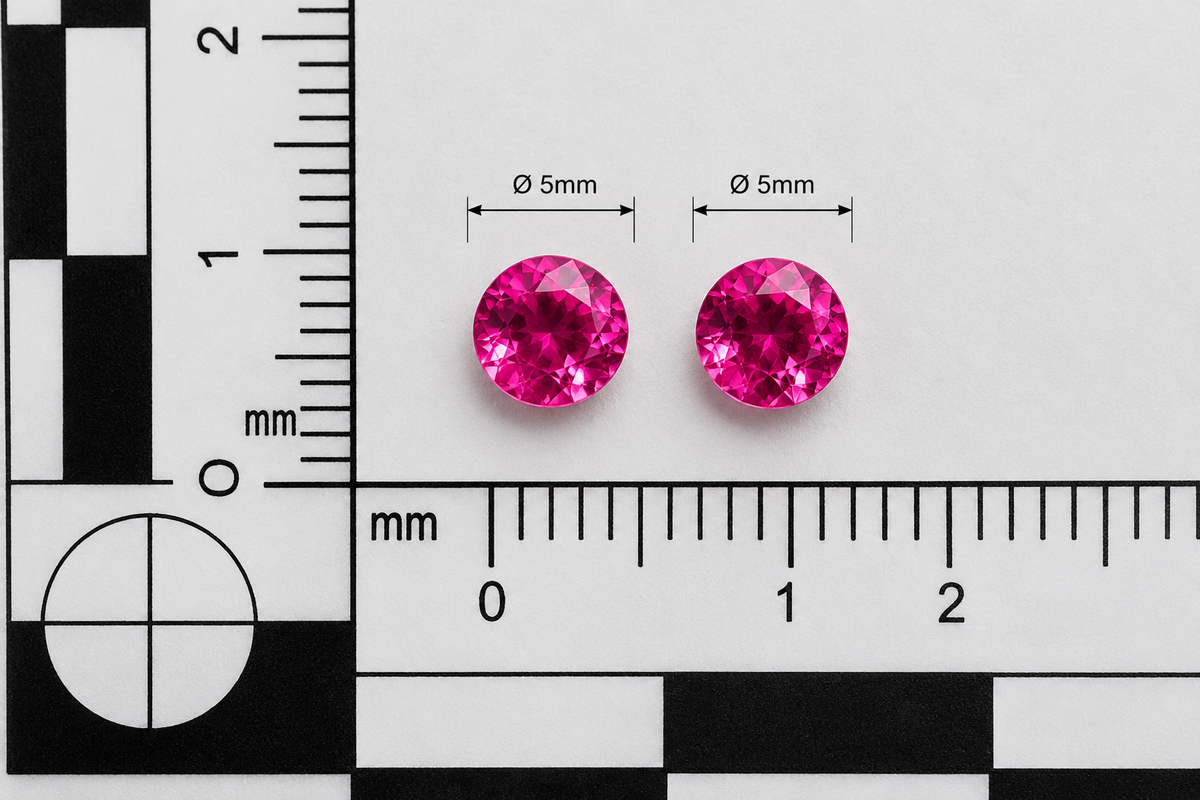 Tormalina Rosa Tondo 1.15ct – Pietra Preziosa per Gioielleria