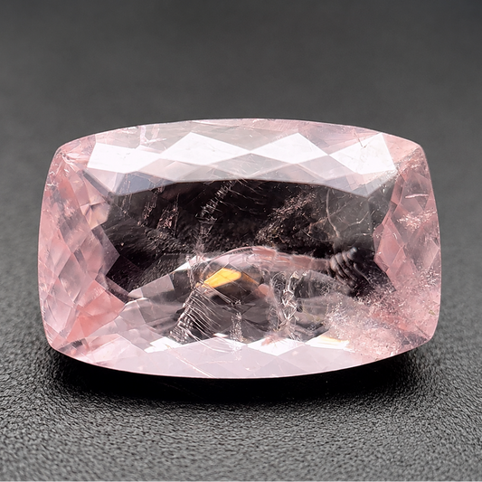 Morganite Naturale Cushion 6.25ct – Pietra Preziosa Rosa per Alta Gioielleria