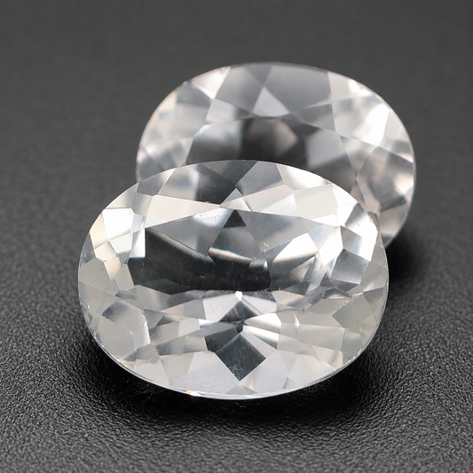 Topazio Bianco Naturale Ovali 3.00ct – Pietra Preziosa per Gioielleria