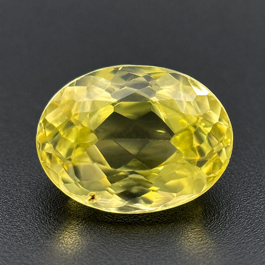 Crisoberillo Naturale Ovale 1.10ct – Gemma Rara Gialla per Gioielleria