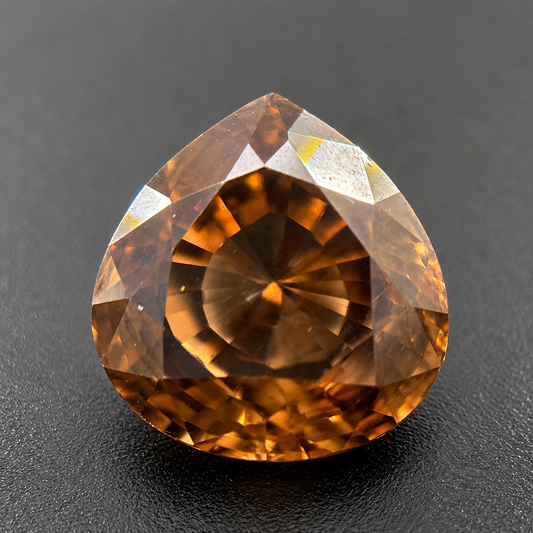 Zircone Naturale Goccia 5.00ct – Pietra Preziosa per Gioielleria
