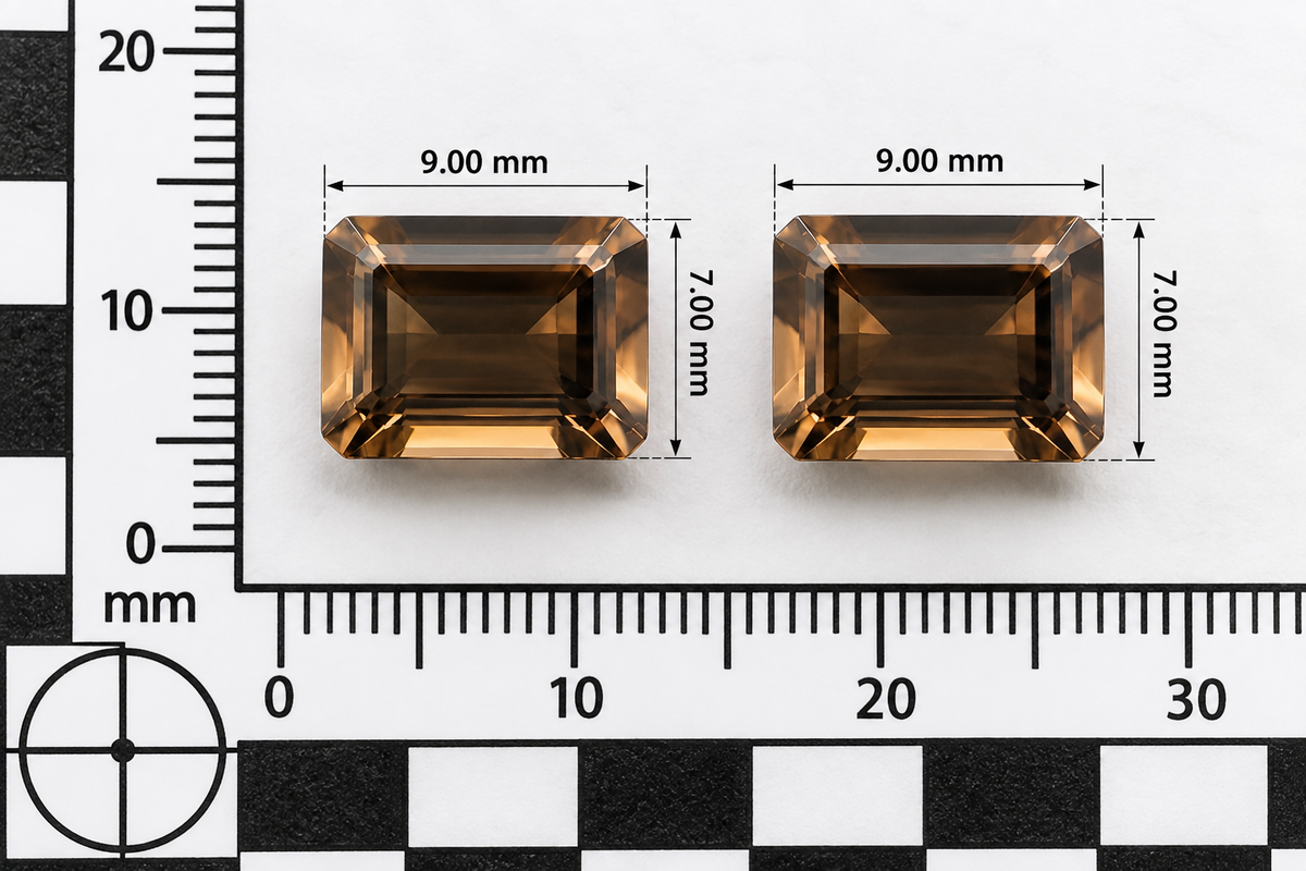 Quarzo Smoky Naturale Ottagono 4.15ct – Pietra Semipreziosa per Gioielleria
