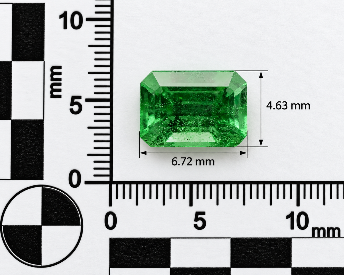Tsavorite Naturale Ottagono 1.00ct – Gemma Rara Verde per Gioielleria