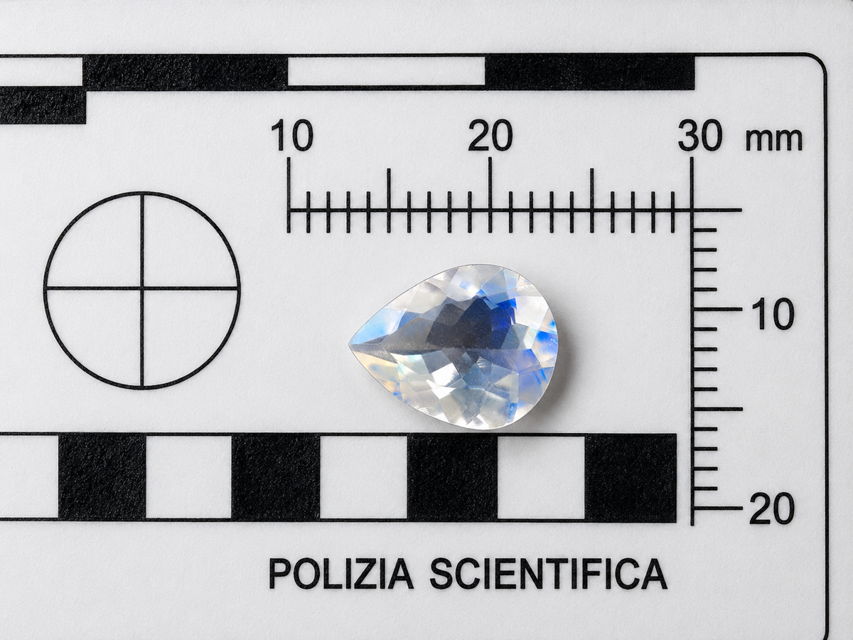 Moonstone Naturale Goccia 2.30ct – Pietra di Luna per Gioielleria