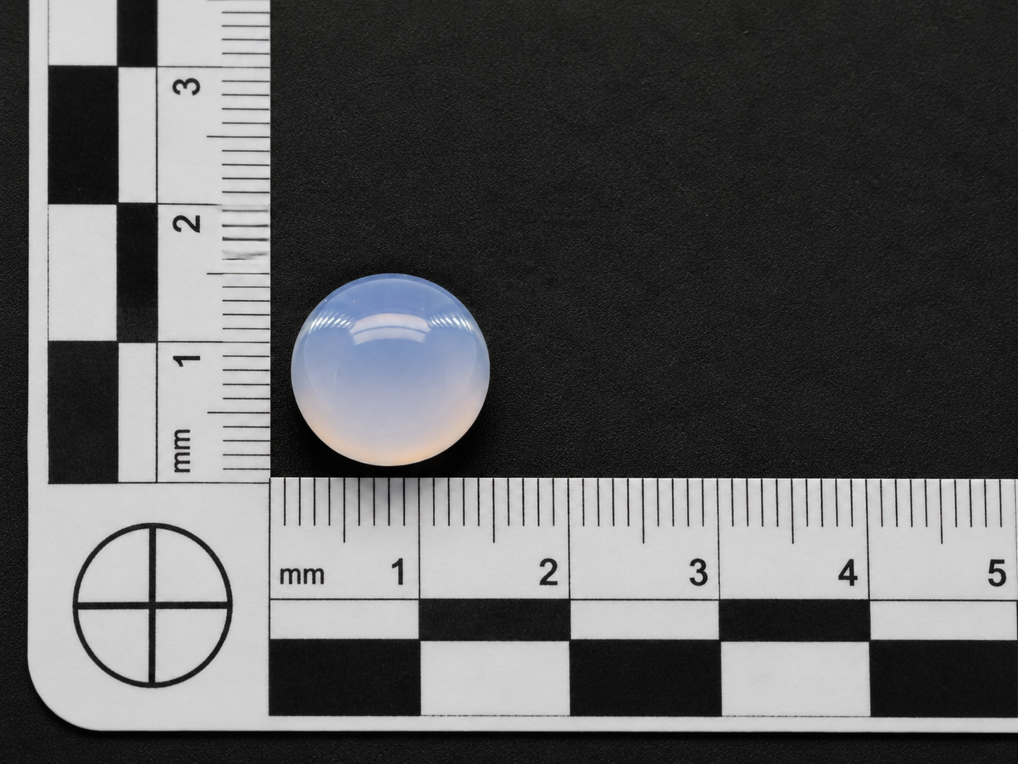Calcedonio Naturale Tondo 7.00ct – Pietra Semipreziosa per Gioielleria