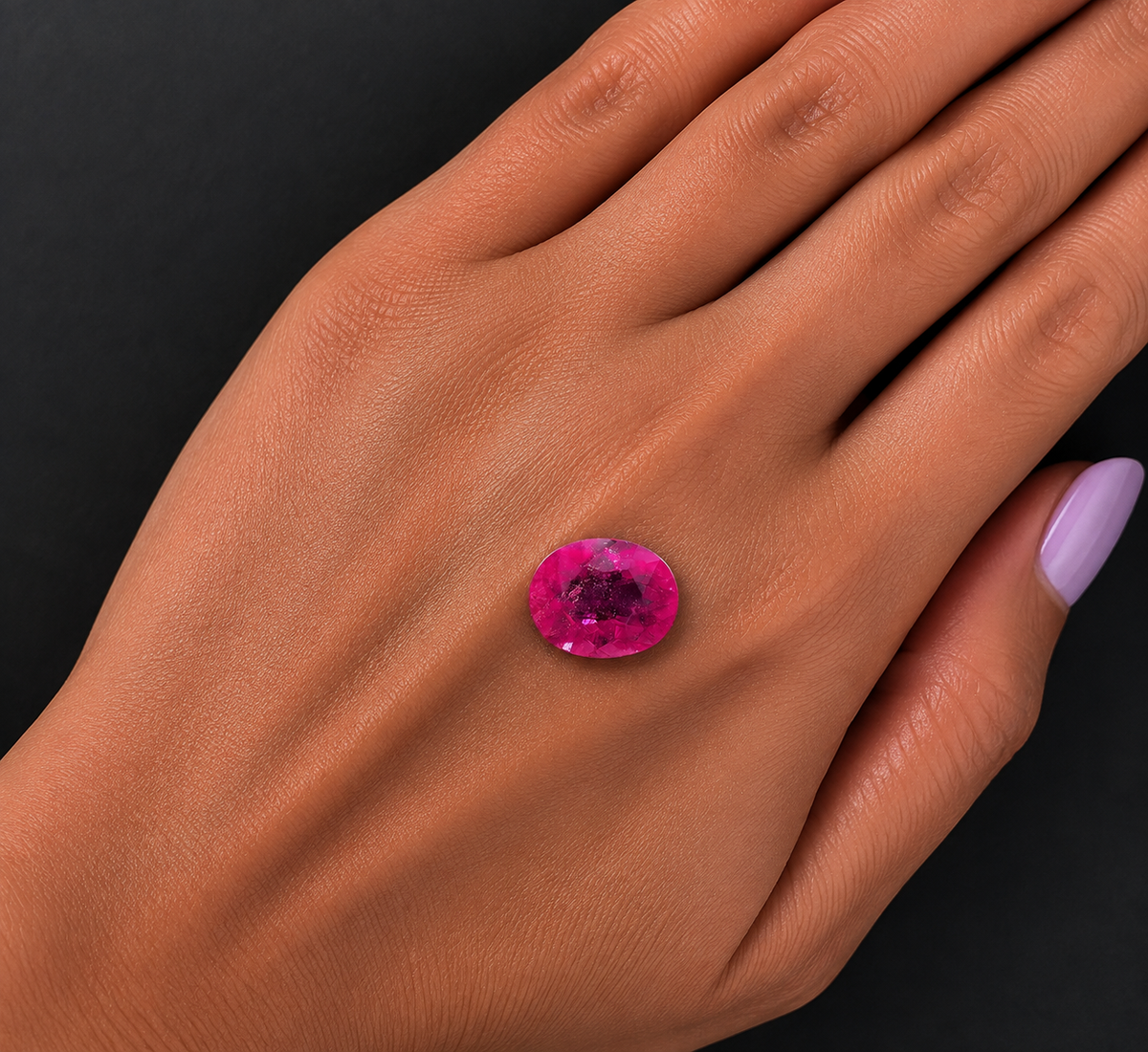 Tormalina Rosa Ovale 2.70ct – Pietra Preziosa per Gioielleria