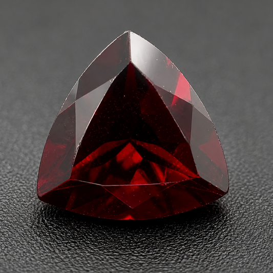 Granato Naturale Trillion 1.75ct – Pietra Preziosa Rossa per Gioielleria