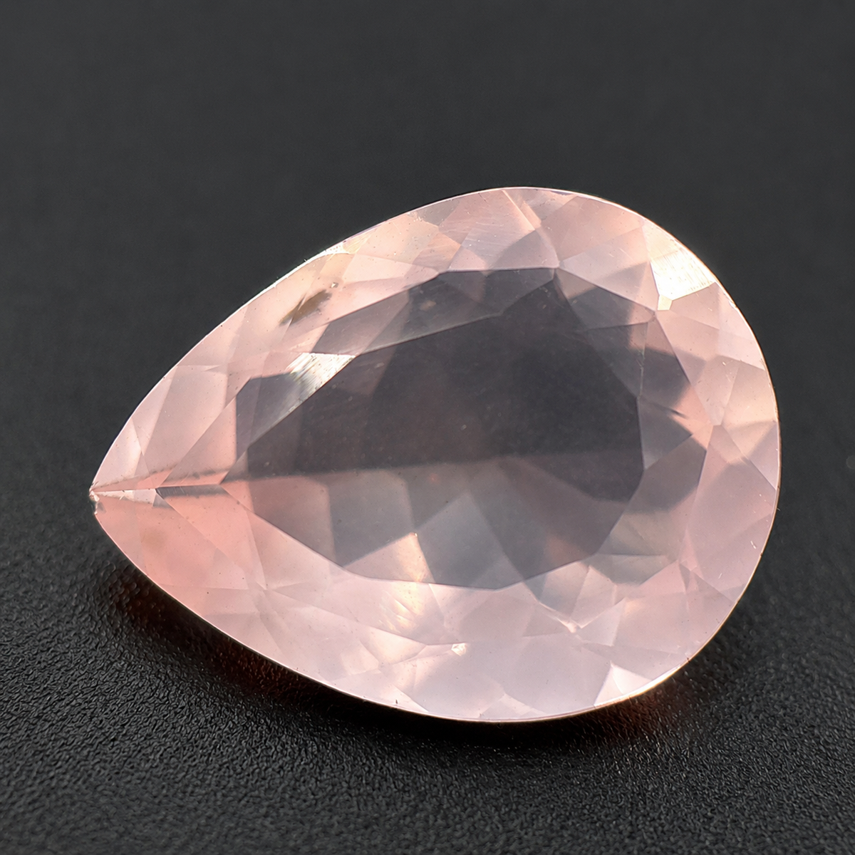Quarzo Rosa Naturale Goccia 6.45ct – Pietra Semipreziosa per Gioielleria