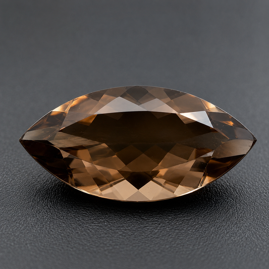 Quarzo Smoky Naturale Marquise 5.25ct – Pietra Sempreziosa per Gioielleria