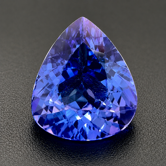 Tanzanite Naturale Goccia 2.70ct – Gemma Rara Viola per Alta Gioielleria