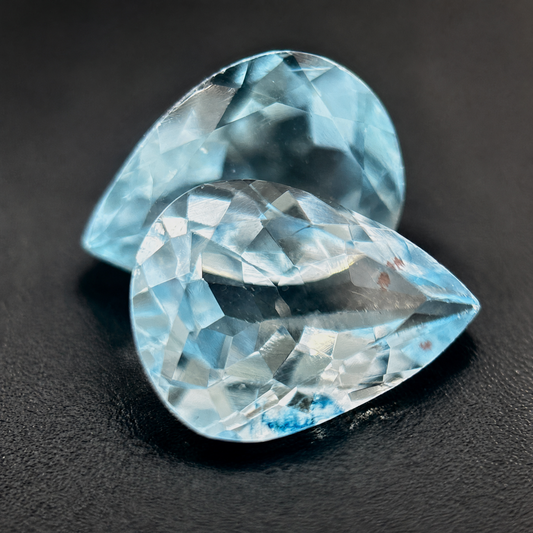 Acquamarina Naturale Gocce 1.80ct – Pietra Preziosa per Gioielleria