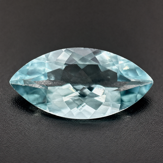 Acquamarina Naturale Marquise 1.35ct – Pietra Preziosa per Gioielleria