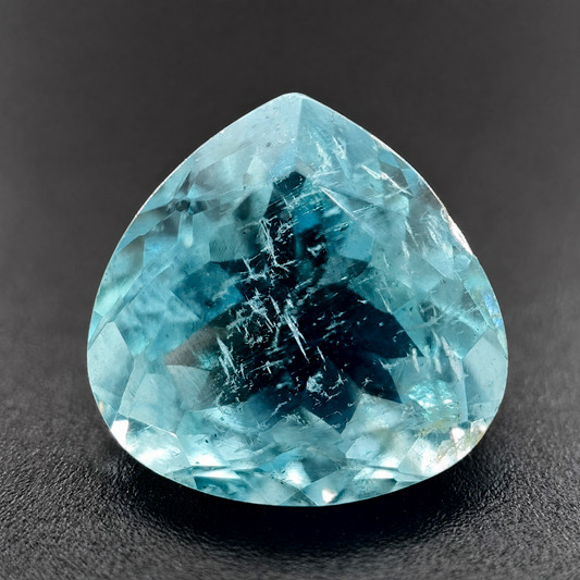 Acquamarina Naturale Goccia 3.65ct – Pietra Preziosa per Gioielleria